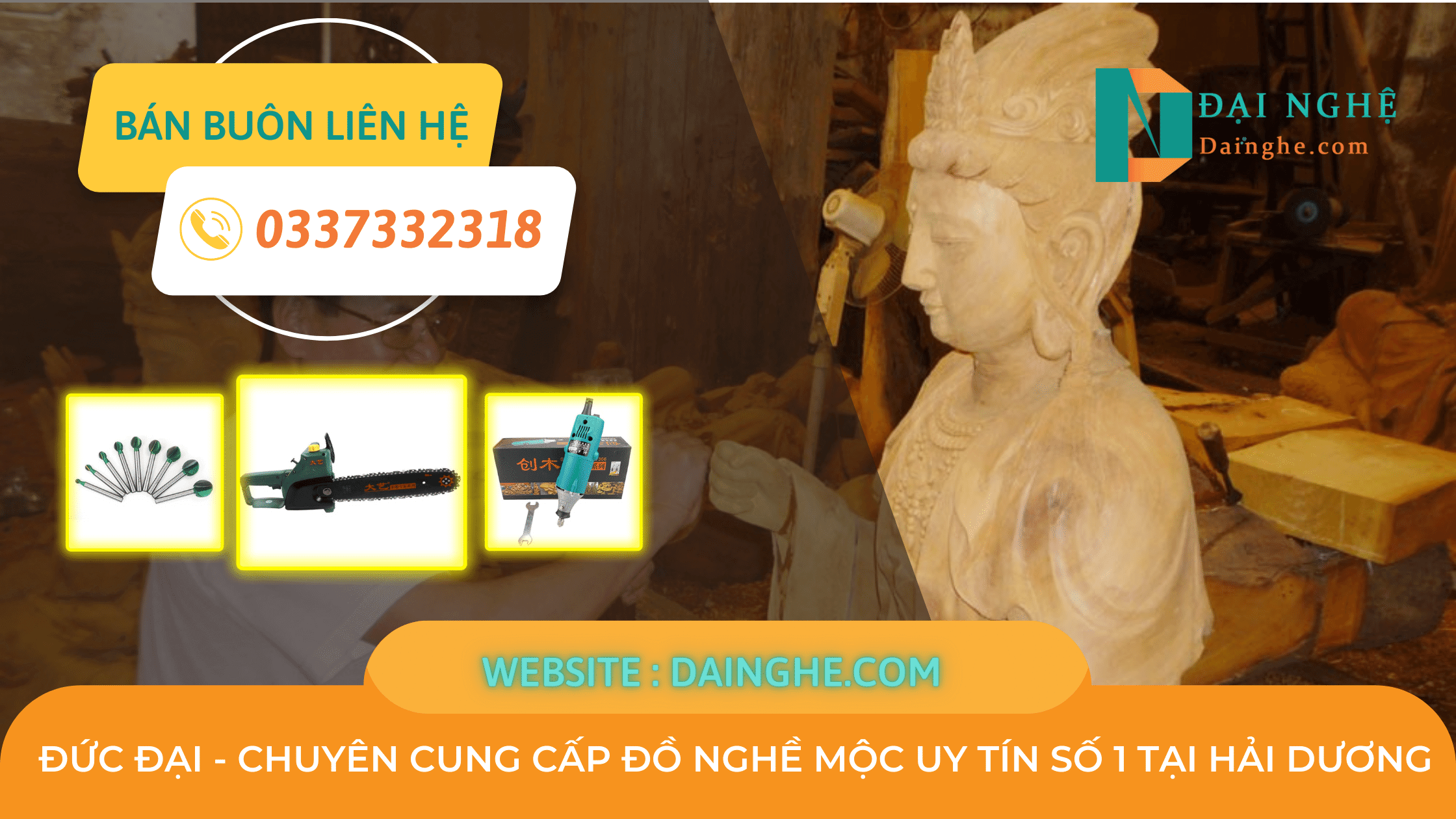 Đại Nghệ - phân phối phụ kiện điêu khắc